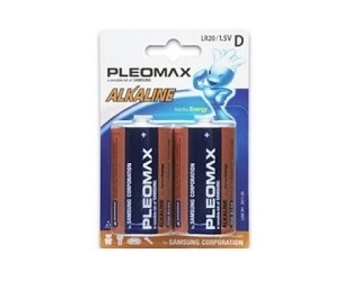 [Батарейки] SAMSUNG PLEOMAX LR20-2BL (2 шт. в уп-ке)