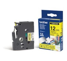Brother TZE-631 Картридж с лентой (P-Touch, 12мм, черный на желтом)(TZE631)