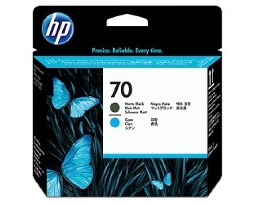 [Расходные материалы] HP C9404A Печатающая головка №70, Matte Black + Cyan {DesignJet Z32100/Z3100/ Photosmart Pro B9100} 