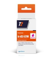 T2 CLI-521M Картридж (IC-CCLI-521M) для  Canon PIXMA iP3600/4600/4700/MP540/620/630/980, пурпурный, с чипом