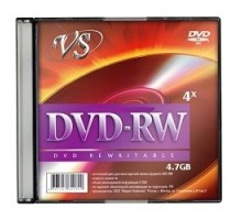 VS DVD-RW 4,7 GB 4x SL/5 (VSDVDRWSL501) (620816)