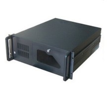 Procase B430-B-0 черный {4U глубина 450мм, внешн 3x5.25, внутр 8xHDD, MB 12