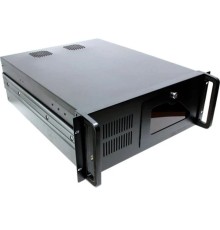 Procase B430L-B-0 черный {4U глубина 540мм, внешн 3x5.25, внутр 8xHDD, MB 12