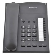 Panasonic KX-TS2382RUB (черный) {индикатор вызова,повторный набор последнего номера,4 уровня громкости звонка}