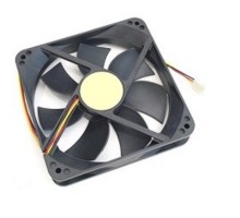Gembird Вентилятор 40x40x10, подшипник,  шнур 7см, 3pin [D40BM-12A]