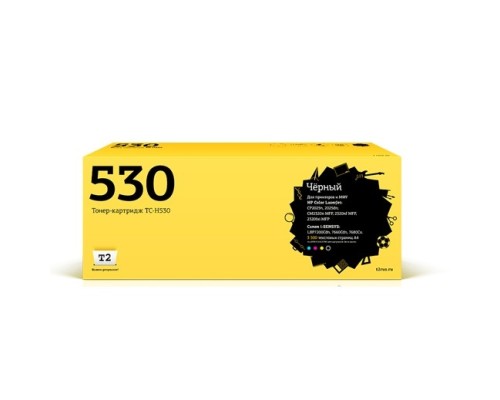 [Расходные материалы] T2 CC530A Картридж  (TC-H530) для CP2025n/CP2025dn/CM2320n MFP/CM2320nf MFP, черный, с чипом