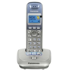 Panasonic KX-TG2511RUS (серебристый) {АОН, Caller ID,спикерфон на трубке,переход в Эко режим одним нажатием}