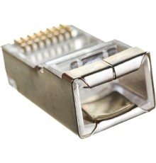 Cablexpert коннектор кат 5, экранированный RJ45 FTP8P8C, 100 шт. в уп. (PLUG5SP)