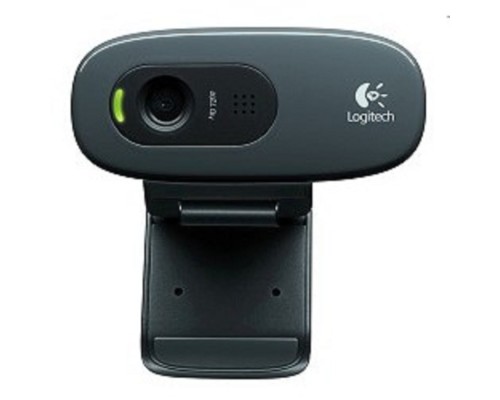 [Цифровая камера] Logitech HD Webcam C270, 960-001063/960-000999 {USB 2.0, 1280*720, 0.9MP разрешение матрицы,3Mpix foto, Mic, Black}