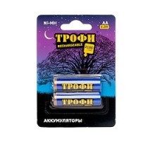 ТРОФИ HR6-2BL 2100 mAh  (2шт в уп-ке)