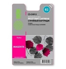 Cactus C4912  Картридж (CS-C4912) № 82 (пурпурный) для принтеров Design Jet 500/800C