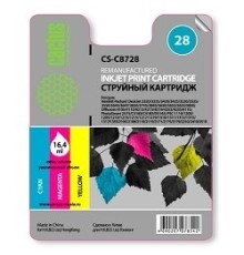 Cactus C8728 Картридж струйный CS-C8728 многоцветный для №28 HP DeskJet 3320/3325/3420/3425/3520/3535/3550 (18ml)