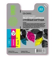 Cactus C9352AE Картридж  №22 (CS-C9352) (трехцветный) для DeskJet 3920/3940/D1360/D1460/D1470/D1560