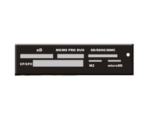 [Устройство считывания] Внешний картридер USB 2.0 Card reader SD/SDHC/MMC/MS/microSD/xD/CF, 3.5