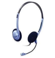 GENIUS HS-02B 535164 {Наушники с микрофоном, регулятор громкости}