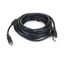 Gembird CCF-USB2-AMBM-15 USB 2.0 кабель PRO для соед. 4.5м AM/BM  позол.конт., фер.кол., пакет 