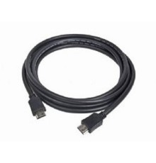 Кабель HDMI Cablexpert 19M/19M, v2.0, медь, позол.контакты, экран, 1.8м, черный, пакет [CC-HDMI4-6]