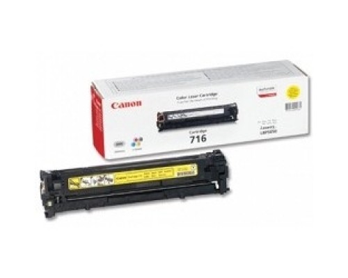 [Расходные материалы] Canon Cartridge 716Y  1977B002 Картридж для LBP5050, Желтый, 1500стр. (GR)