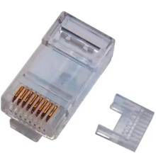 Gembird  Коннектор RJ45  8P8C кат. 5e с вставкой (100 шт. в уп.) (PLUG5UP-INSERT)