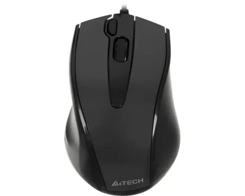 [Мышь] A-4Tech Мышь N-500F V-TRACK (серый глянец/черный) USB, 3+1 кл.-кн.,провод.мышь [641866]