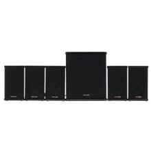 MICROLAB Н500 черные {5.1, 5 колонок со встроенным усилителем + сабвуфер, 320 Вт RMS}