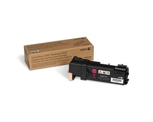 [Расходные материалы] XEROX 106R01602  Тонер-картридж XEROX Phaser 6500/WC 6505 пурпурный (2,5K) 
