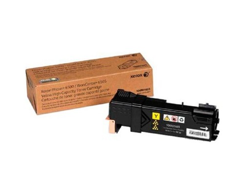 [Расходные материалы] XEROX 106R01603  Тонер XEROX Phaser 6500/WC 6505 желтый (2,5K)