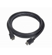 Кабель HDMI Cablexpert 19M/19M, v2.0, медь, позол.контакты, экран, 10м, черный, пакет [CC-HDMI4-10M]