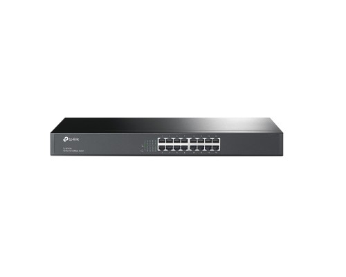 [Сетевое оборудование] TP-Link TL-SF1016 Коммутатор с 16 портами 10/100 Мбит/с для размещения в стойке