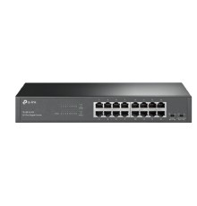 TP-Link TL-SG1016D Коммутатор с 16 гигабитными портами для размещения на столе или в стойке