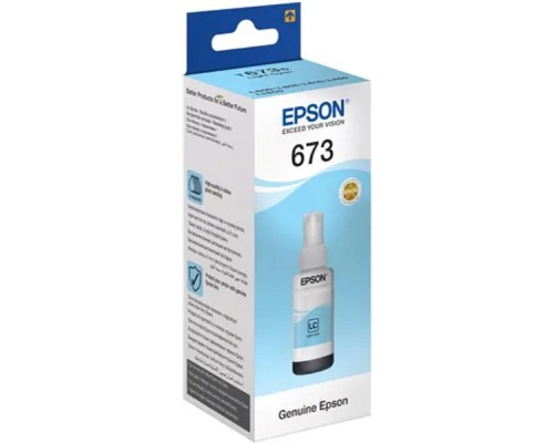 [Расходные материалы] EPSON C13T67354A/C13T673598 Чернила для L800/1800 (light cyan) 70 мл 