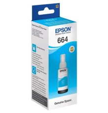 EPSON C13T66424A/C13T664298 Чернила для L100 (cyan) 70 мл