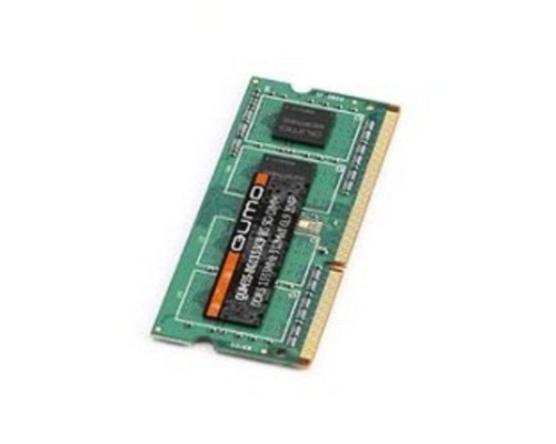 [Модуль памяти] QUMO DDR3 SODIMM 4GB QUM3S-4G1333K9(R) PC3-10600, 1333MHz