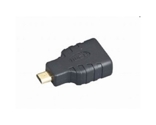 [переходник] Gembird Переходник HDMI-microHDMI  19F/19M, золотые разъемы, пакет [A-HDMI-FD]