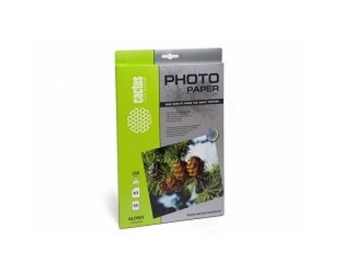 [Бумага] Cactus CS-GA323050 Фотобумага глянцевая, А3, 230 г/м2, 50 листов