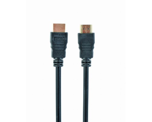 [кабели] Кабель HDMI Cablexpert 19M/19M, v2.0, медь, позол.контакты, экран, 20м, черный, пакет [CC-HDMI4-20M]