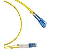 Hyperline FC-D2-9-LC/­UR-SC/­UR-H-3M-LSZH-YL Патч-корд волоконно-оптический (шнур) SM 9/­125 (OS2), LC/­UPC-SC/­UPC, duplex, LSZH, 3 м