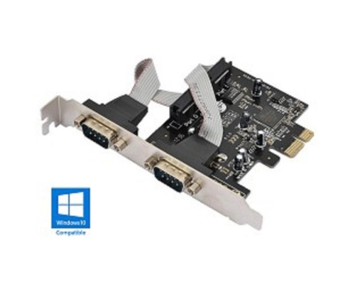 [Контроллер] ORIENT XWT-PE2S, Контроллер PCI-Ex1 to COM 2-port, OEM