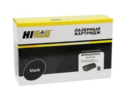 [Расходные материалы] Hi-Black Q5949X/Q7553X  Картридж для LJ P2015/1320/3390/3392, универсальный (7000стр.) с чипом