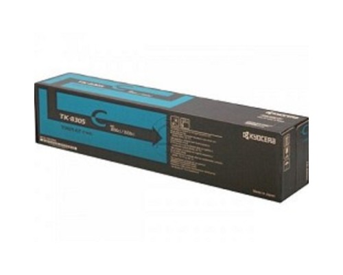 [Расходные материалы] Kyocera-Mita TK-8305C Картридж, Cyan {TASKalfa 3050ci/3550ci, Cyan, (15000стр.)}