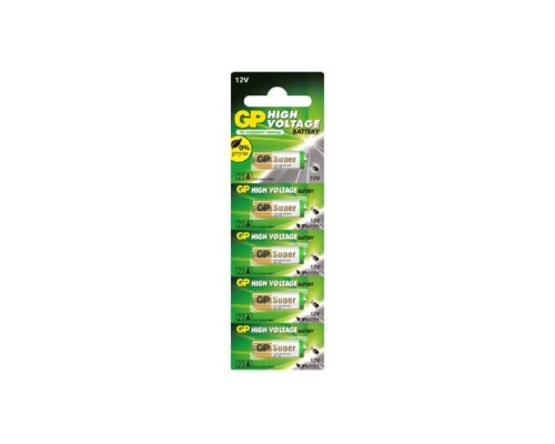 [Батарейки ] GP 23AF-2C5 100/1000 Ultra(super)(5 шт. в уп-ке) {02889}