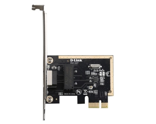 [Сетевая карта] D-Link DGE-560T/D1A Сетевой PCI Express адаптер с 1 портом 10/100/1000Base-T