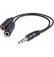 Аудио-переходник DEFENDER jack 3.5mm разветвитель на два разъема jack 3.5mm [63001]