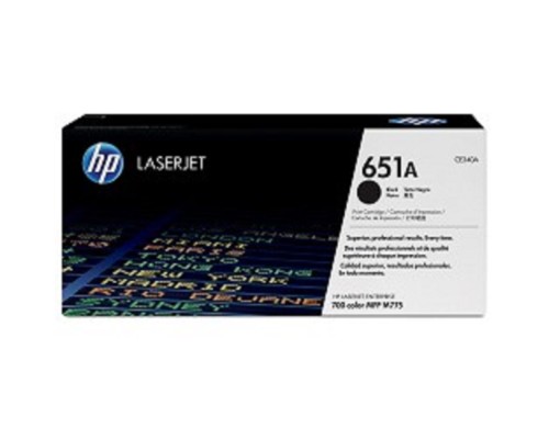 [Расходные материалы] HP CE340A Картридж 651A ,Black{LaserJet 700 Color MFP 775, Black, (13500стр.)}
