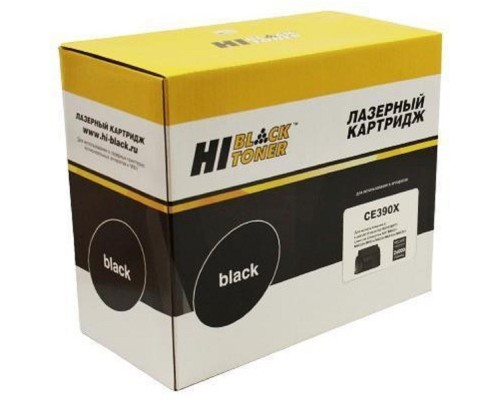 [Расходные материалы] Hi-Black CE390X  Картридж для LaserJet Enterprise M4555/600 M602n/M603n, 24 000 стр