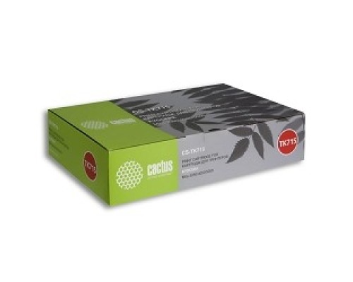 [расходные материалы] CACTUS TK-715 Тонер-картридж (CS-TK715) для МФУ Kyocera Mita KM 3050/4050/5050, 34 000 стр. (туба, 1750 г.)
