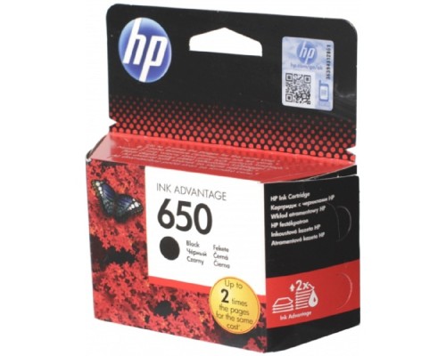 [Расходные материалы] HP CZ101AE/CZ101AK картридж №650, Black {DeskJet IA 2515/2516, Black}