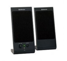 Defender SPK 170 черные {2.0, 6W, разъем для наушников, USB} [65165]