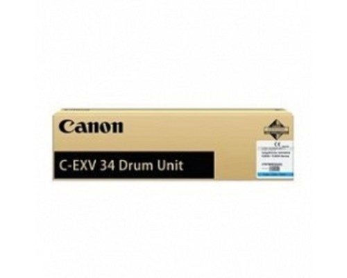 [Расходные материалы] Canon C-EXV34C 3783B002 Тонер для IR Advance-C2000ser / C2020 / C2025 / C2030, Голубой, 16000стр. (CX)