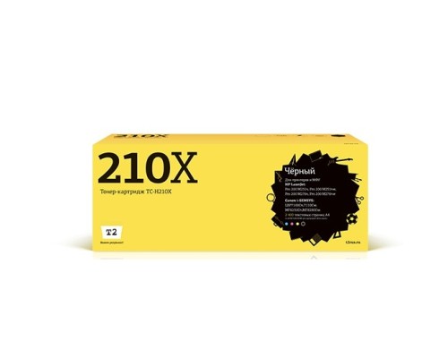 [Расходные материалы] T2 CF210X Картридж (TC-H210X) для HP LJ Pro 200 M251n/MFP M276n/276nw (2400 стр.) черный, с чипом